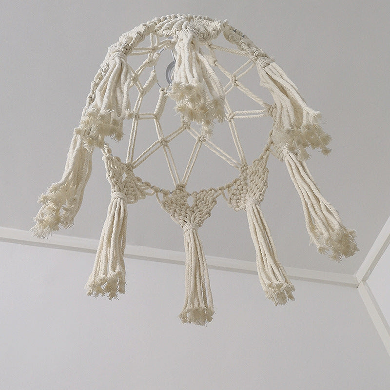 Boho Decoration Cotton Cord Hand-woven Macrame