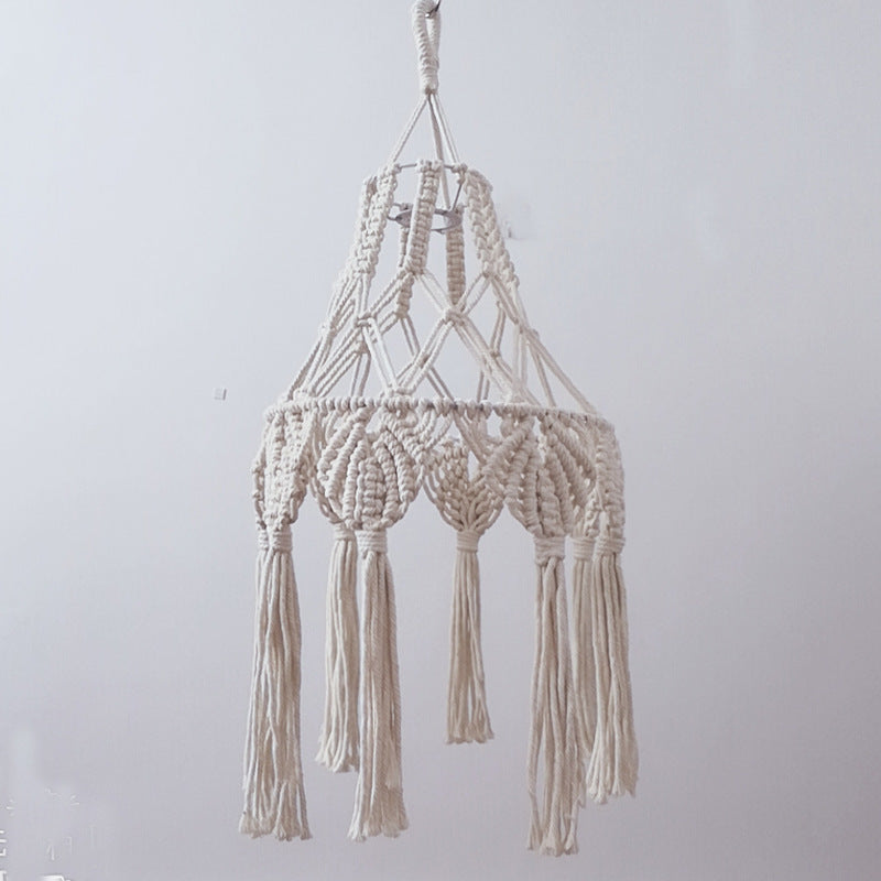 Boho Decoration Cotton Cord Hand-woven Macrame