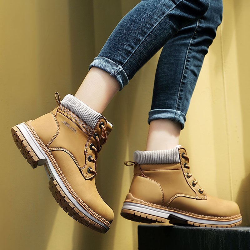 Casual Hipster Chunky Boots