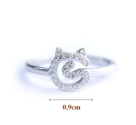 The Bling Kitty Ring S925