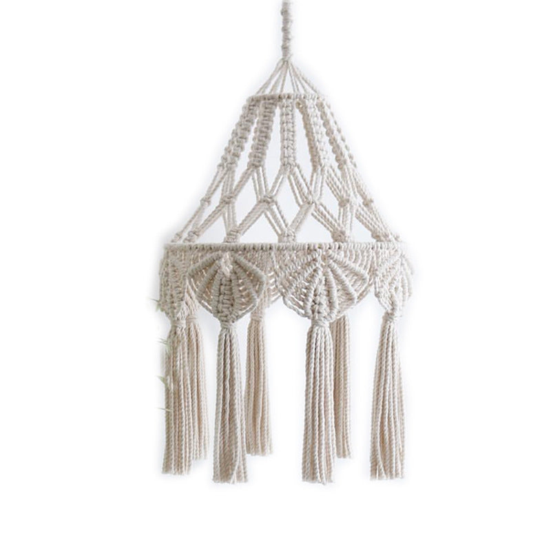 Boho Decoration Cotton Cord Hand-woven Macrame