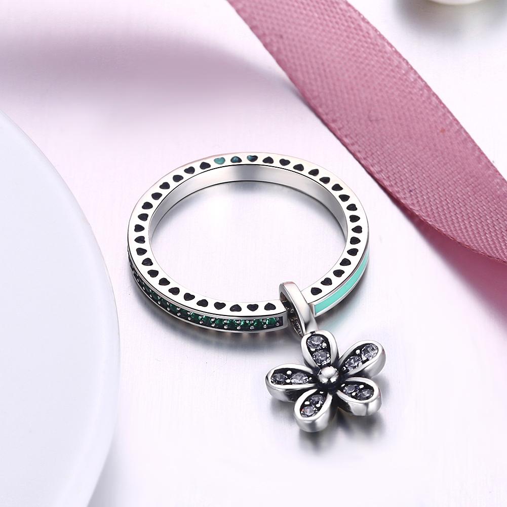 Tiffany Sterling Silver Flower Ring