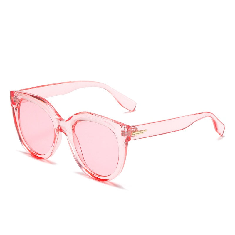 Pink Retro Sunglasses