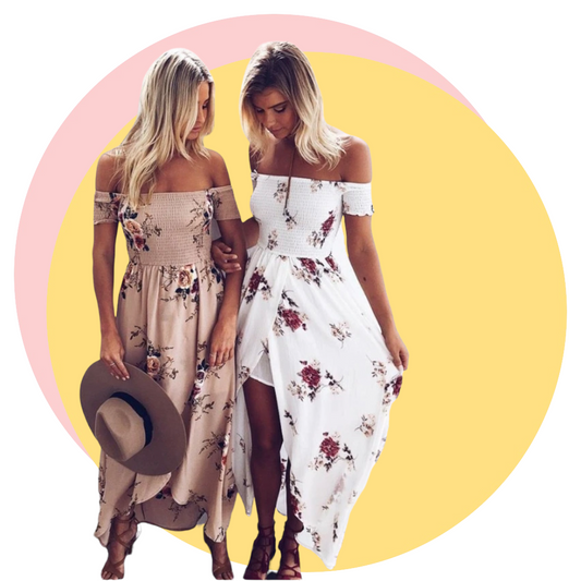 Off Shoulder Maxi Sundress