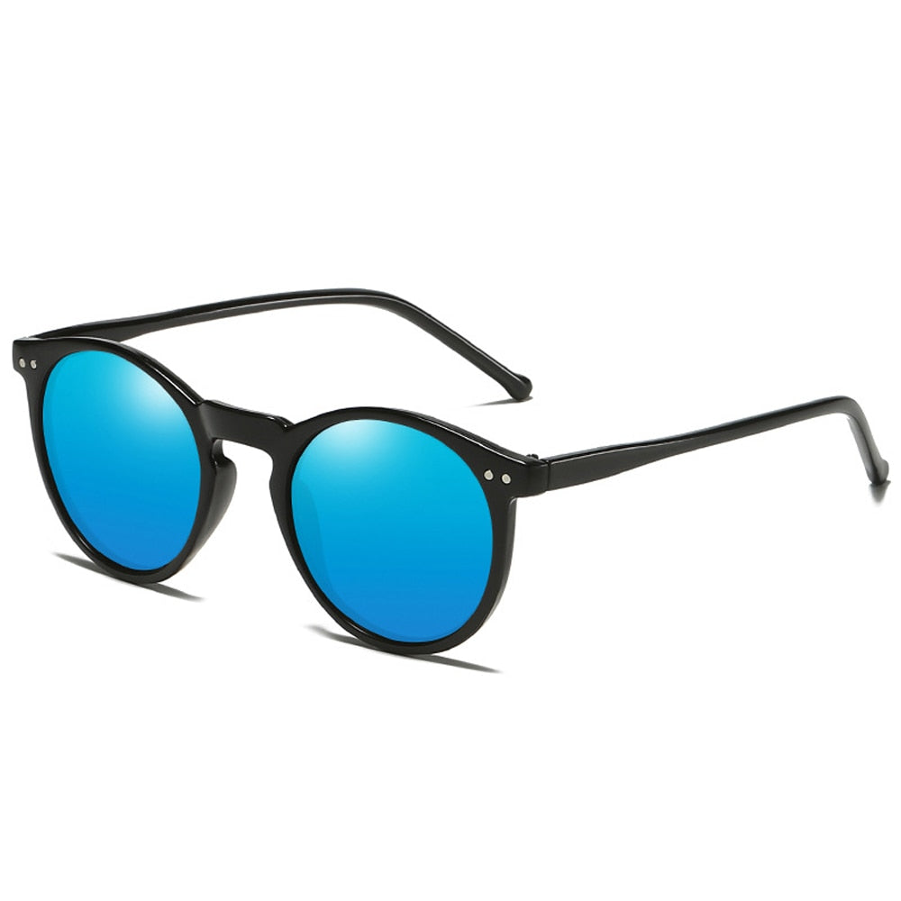 Retro Round Polarized Sunglasses UV400