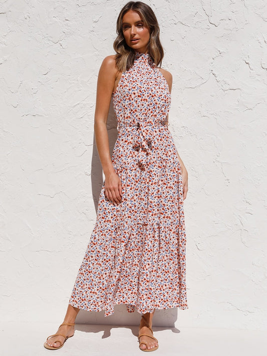 Halter Polka Dot Sundress