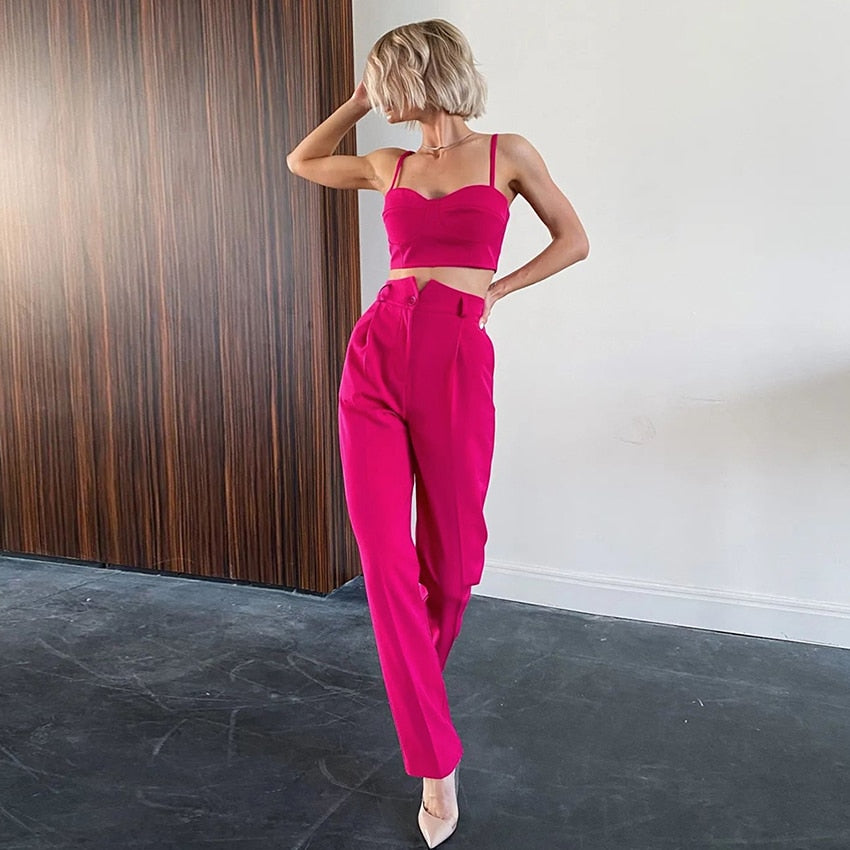 Anne Two Piece Trouser Suit Summer