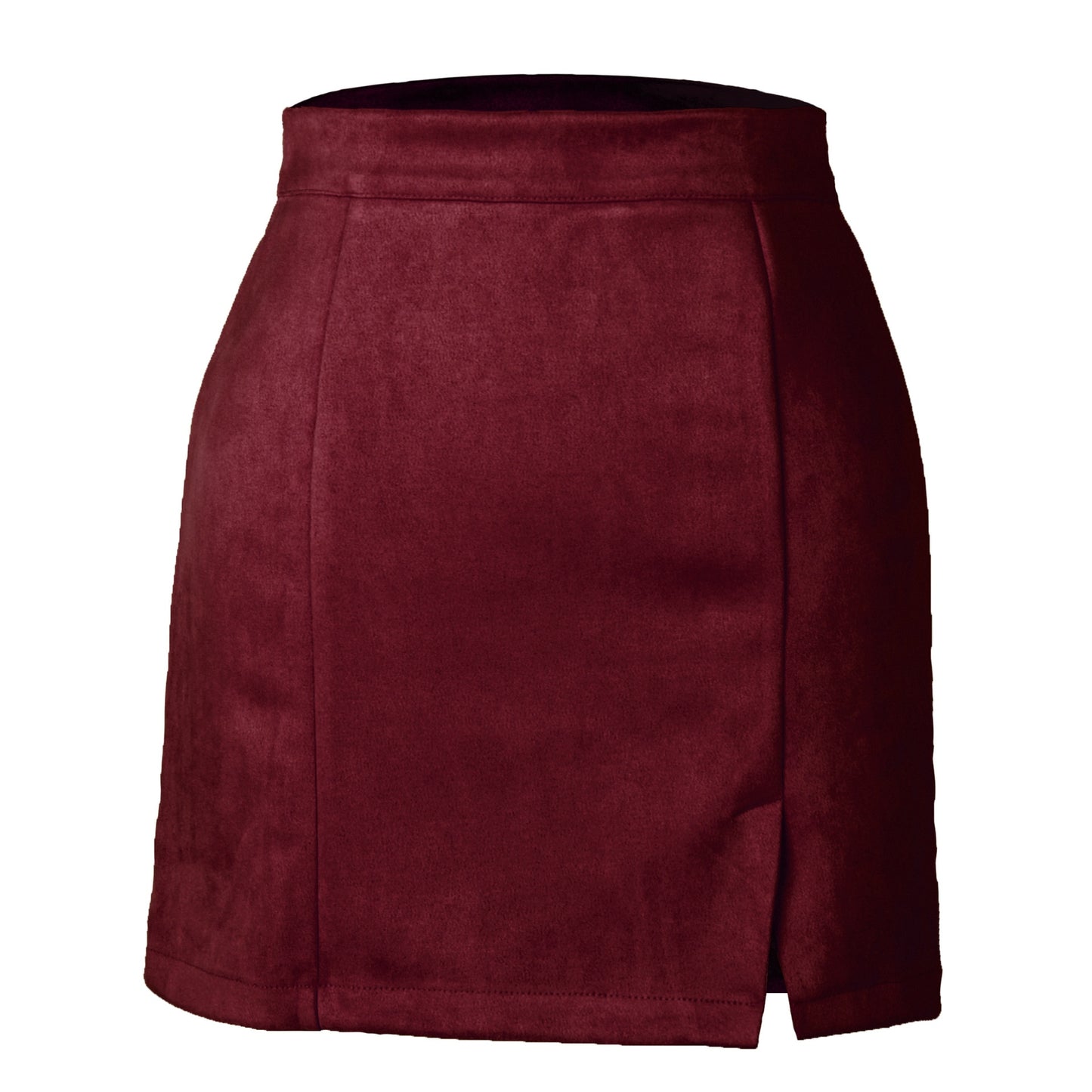 Suede Mini Skirt