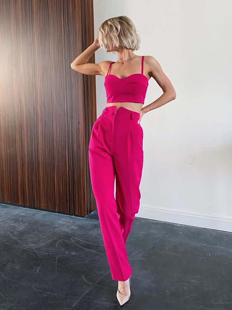 Anne Two Piece Trouser Suit Summer