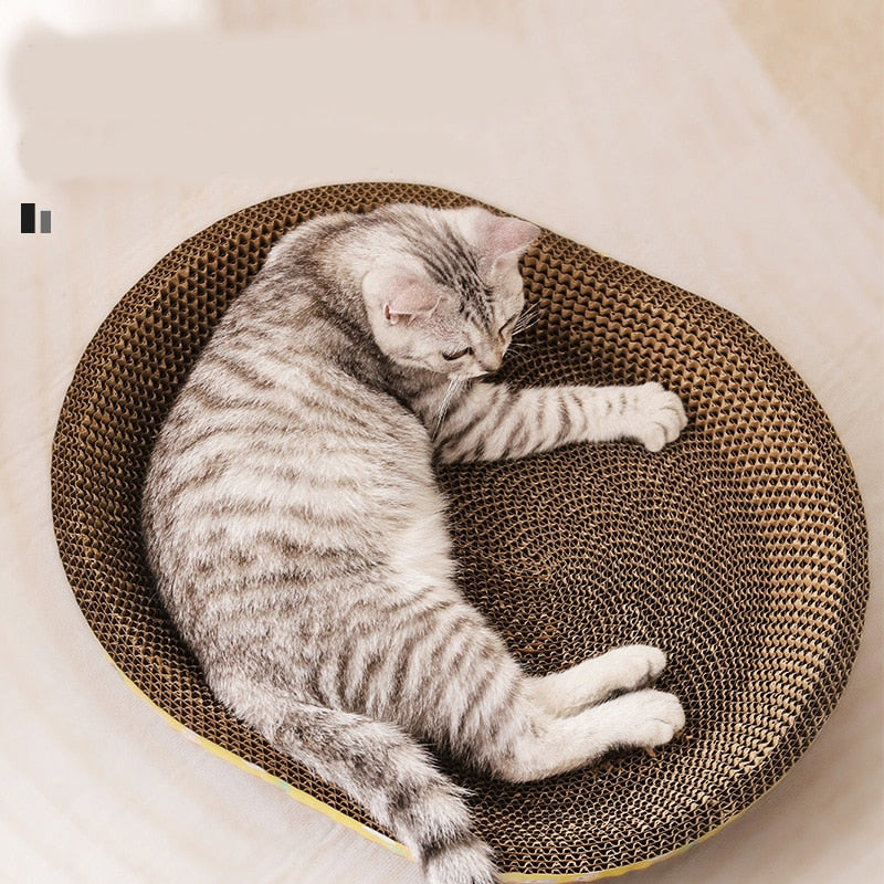 Oval Cat Scratch Lounger