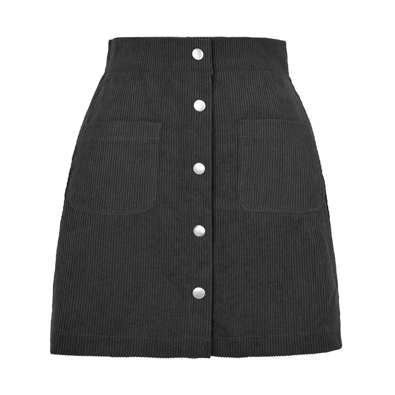 Suede Mini Skirt