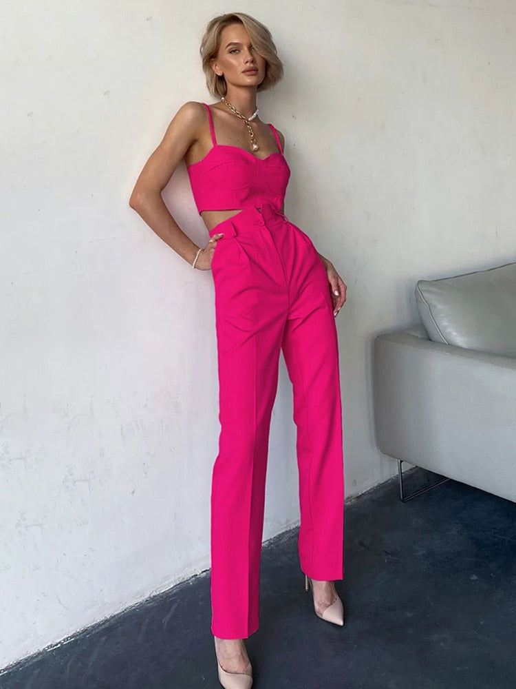 Anne Two Piece Trouser Suit Summer