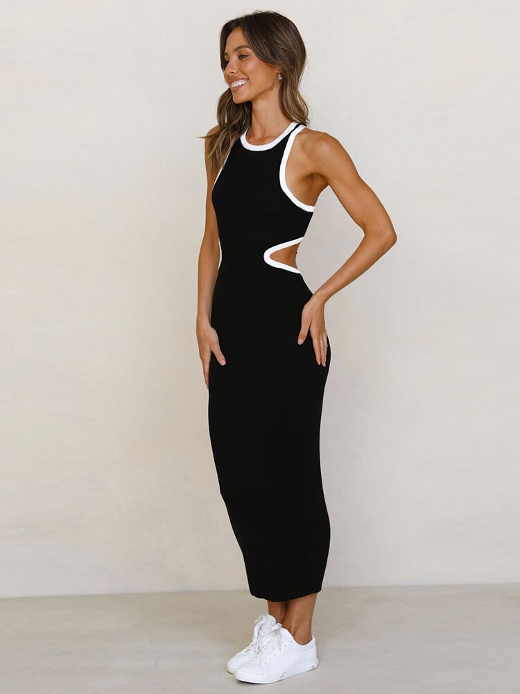 Ashley Knited Cutout Bodycon Dress