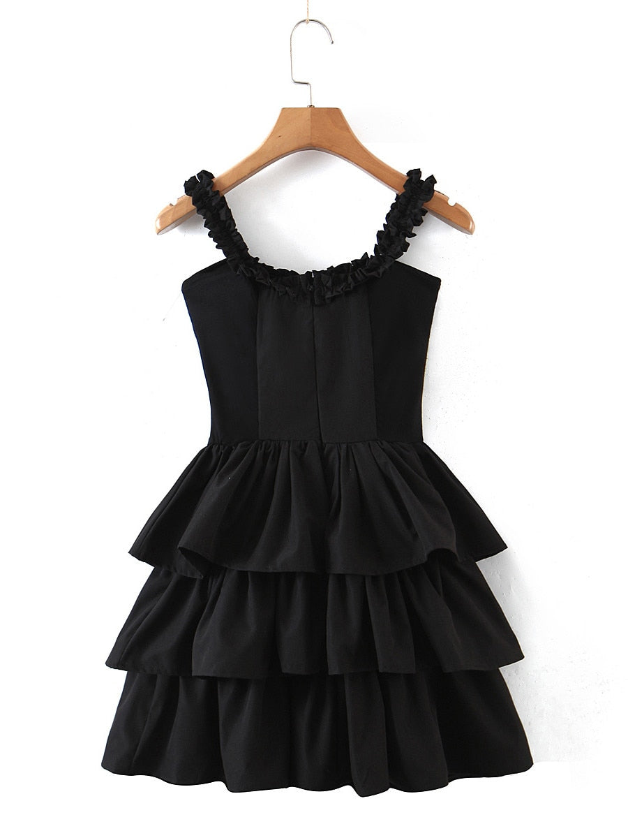 Date Night Ruffle Dress