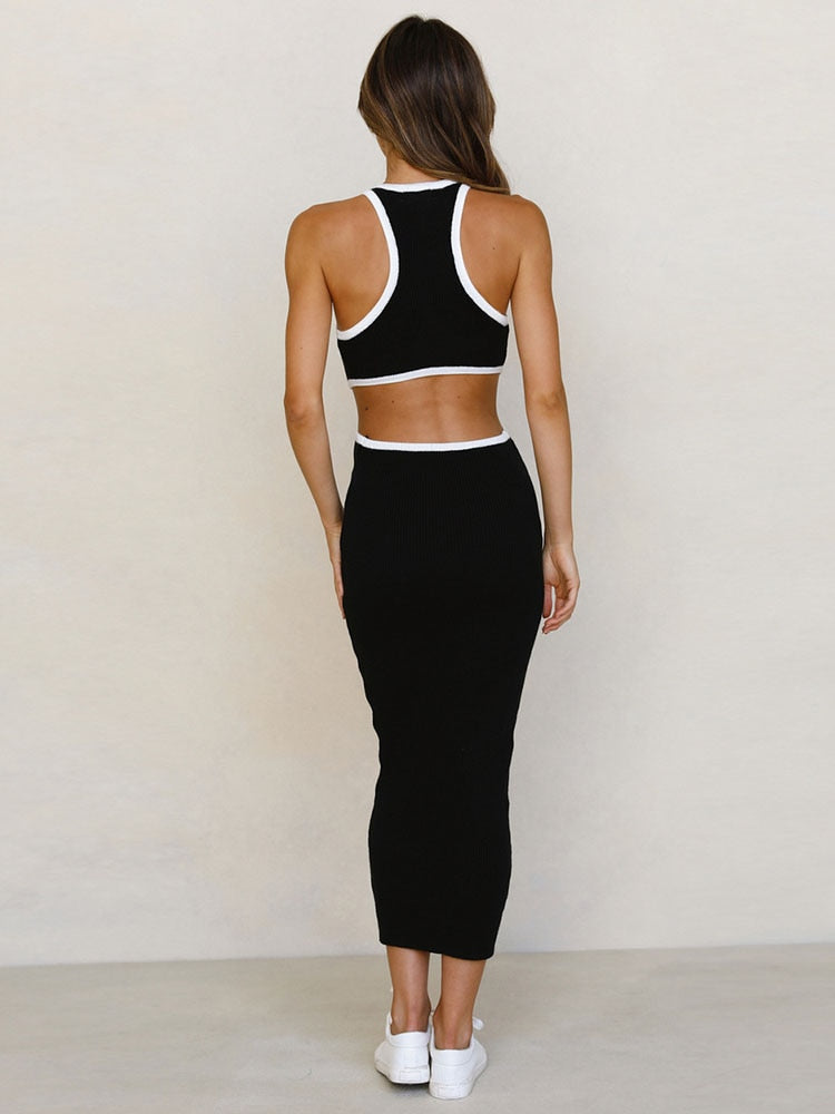 Ashley Knited Cutout Bodycon Dress