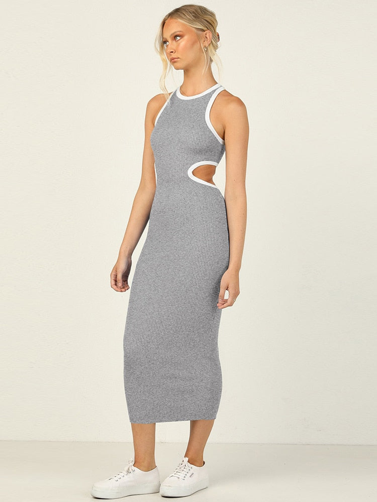 Ashley Knited Cutout Bodycon Dress