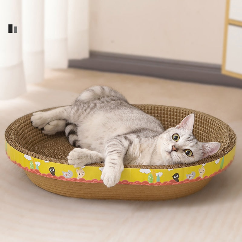 Oval Cat Scratch Lounger