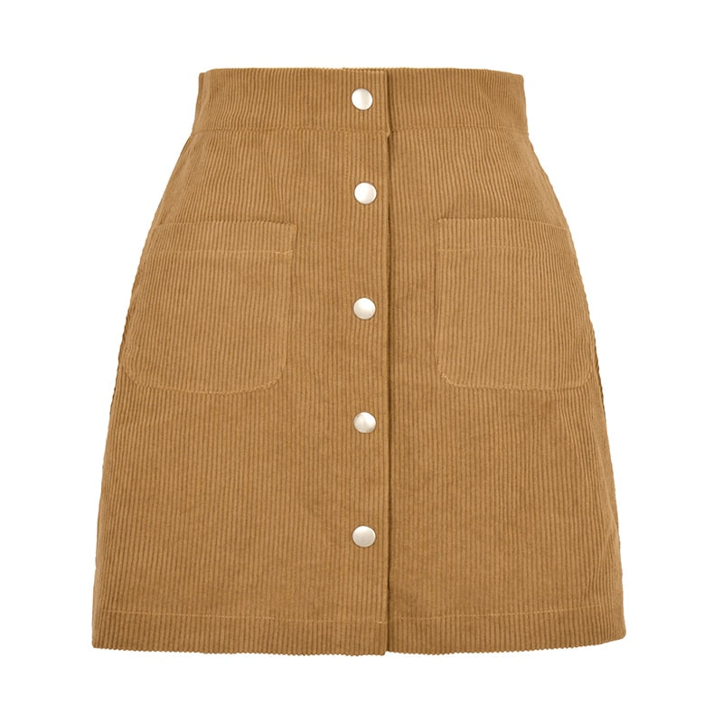 Suede Mini Skirt