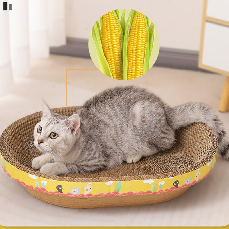 Oval Cat Scratch Lounger