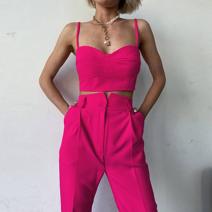 Anne Two Piece Trouser Suit Summer