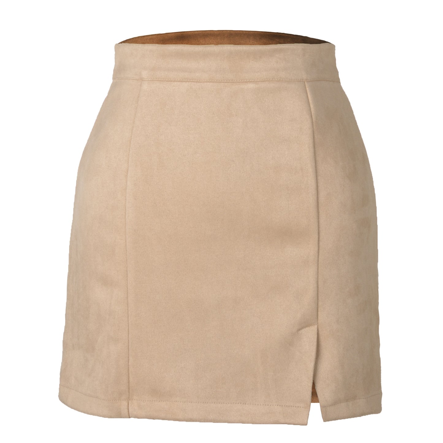 Suede Mini Skirt