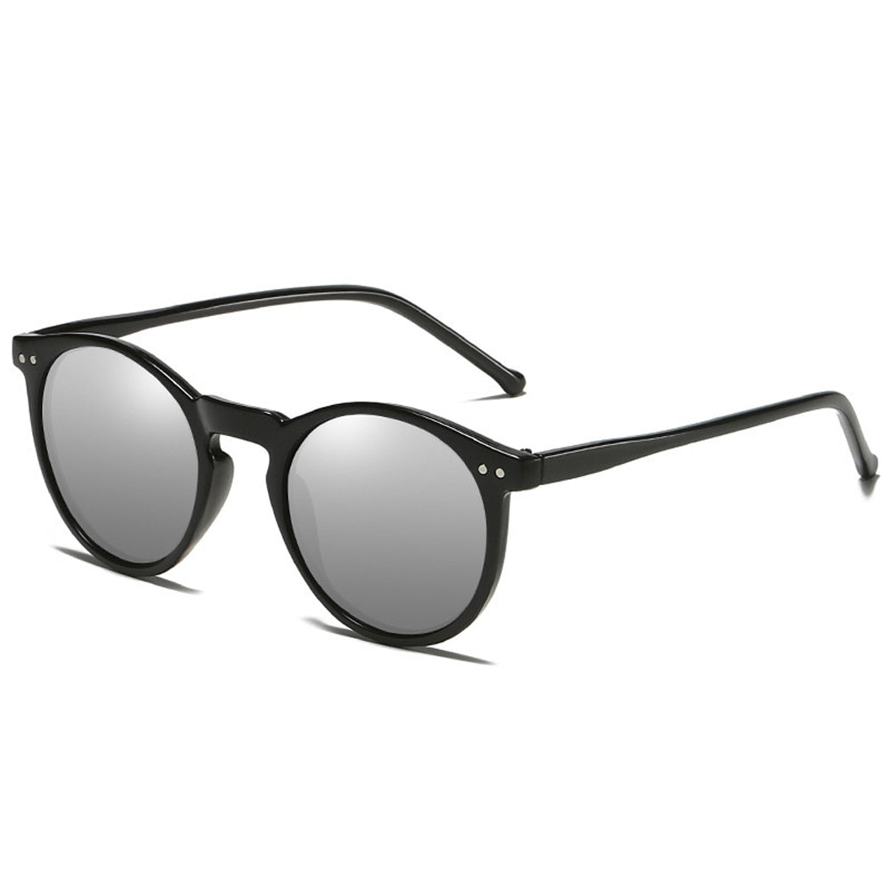 Retro Round Polarized Sunglasses UV400