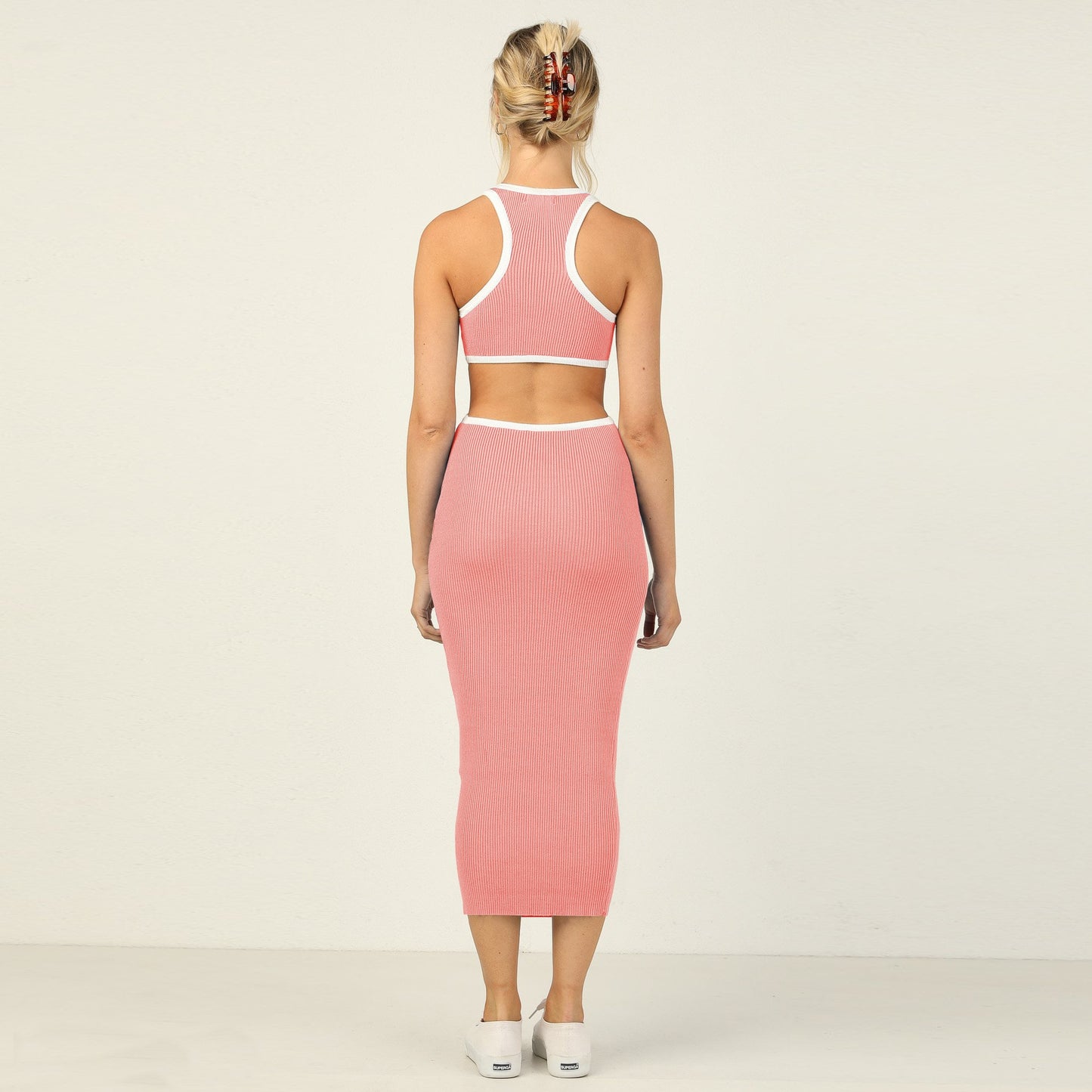 Ashley Knited Cutout Bodycon Dress