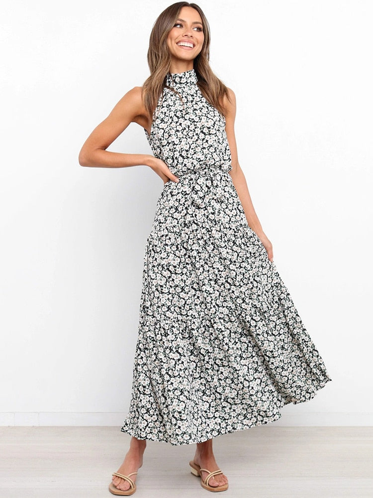 Halter Polka Dot Sundress