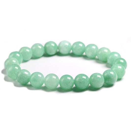 Jade Green Beads Bracelet