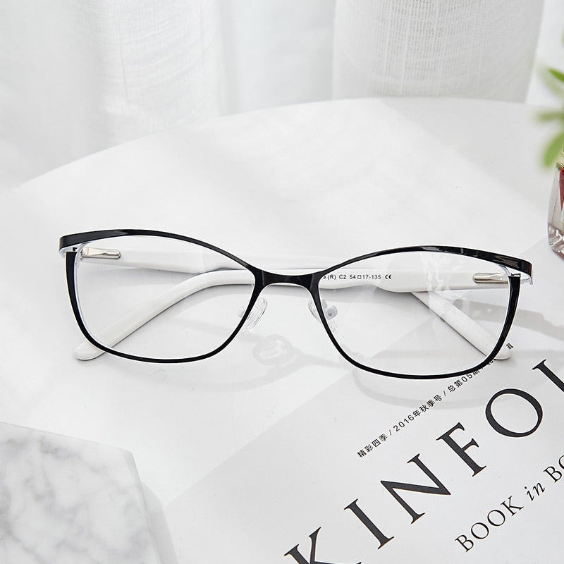 Metal Frame Cat Eye Eyeglasses Kansept