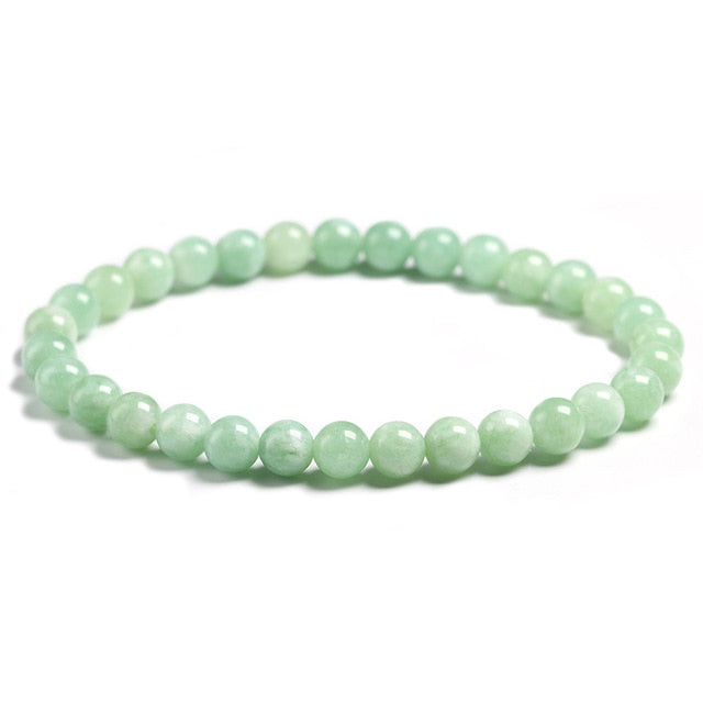 Jade Green Beads Bracelet