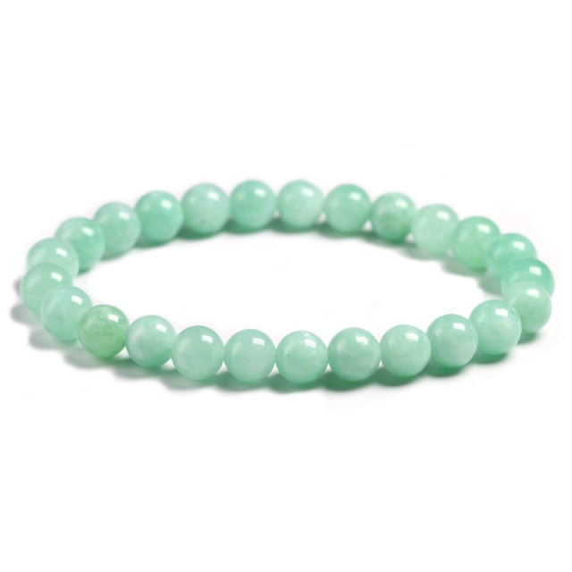 Jade Green Beads Bracelet