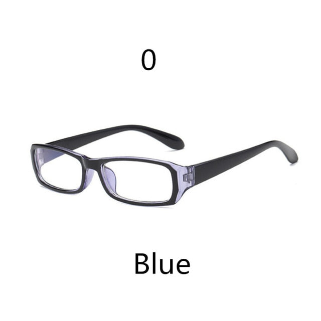 Elbru Anti-blue Light Square Myopia Glasses