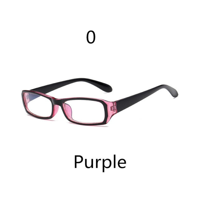 Elbru Anti-blue Light Square Myopia Glasses