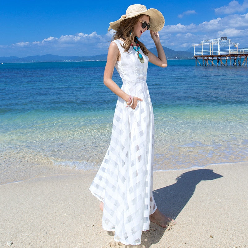 Audrey Beach Cover Up Maxi Dress