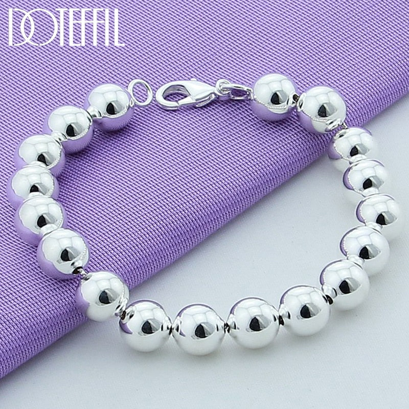 Charm Bracelet- Authentic Silver Beads