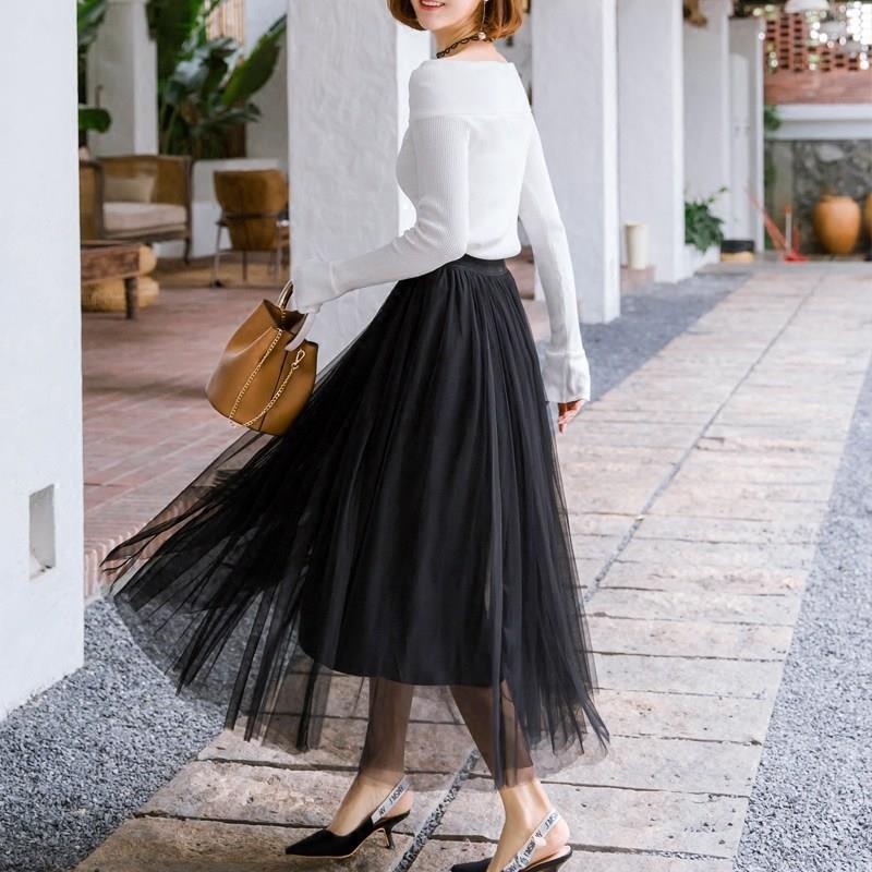 3 Layers Princess Tulle Skirt