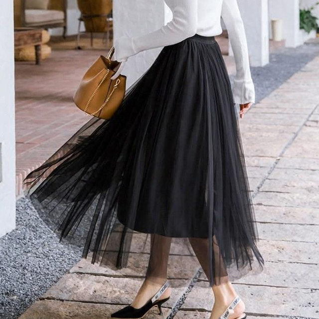 3 Layers Princess Tulle Skirt