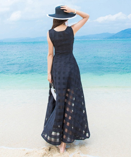 Audrey Beach Cover Up Maxi Dress