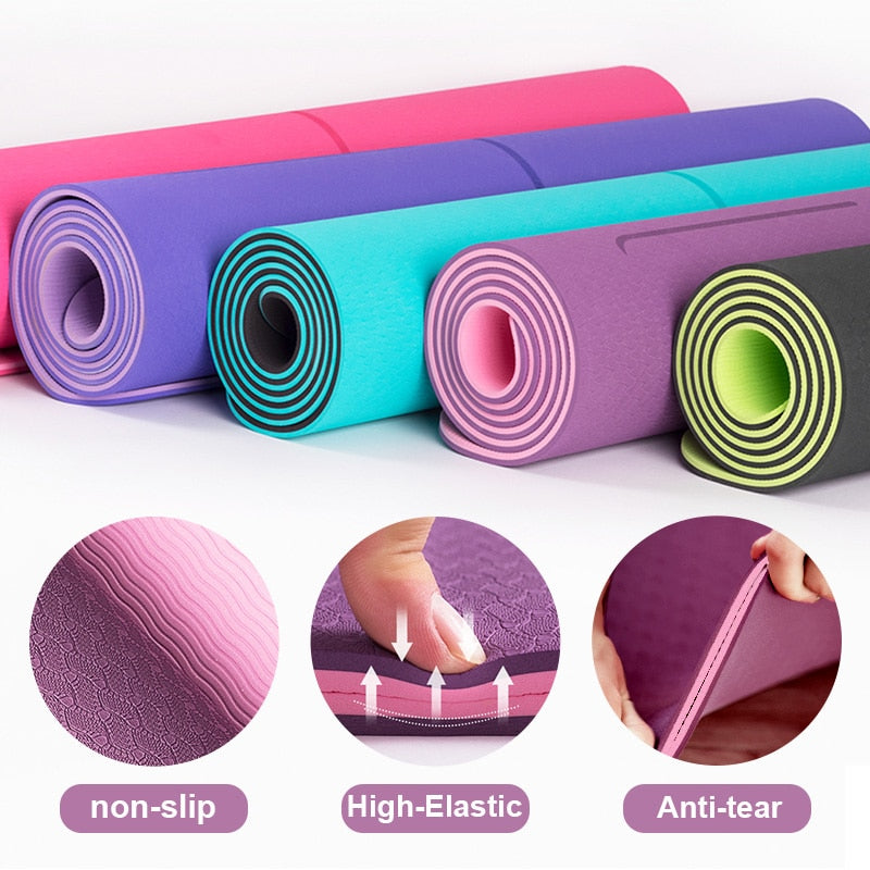 TPE Yoga Mat 6mm