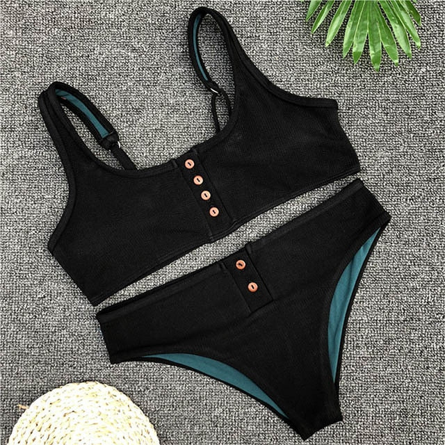 Ribbed Sporty Bikini