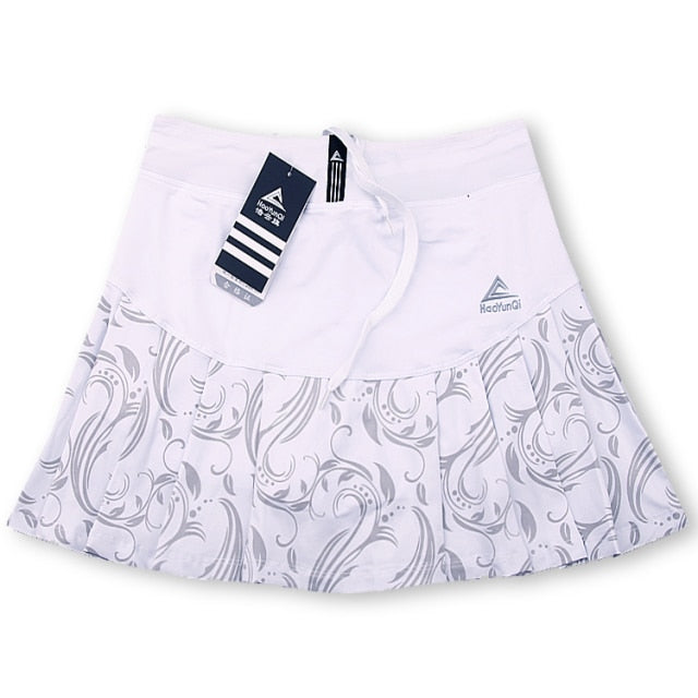 Sporty Tennis Skort and Shirt