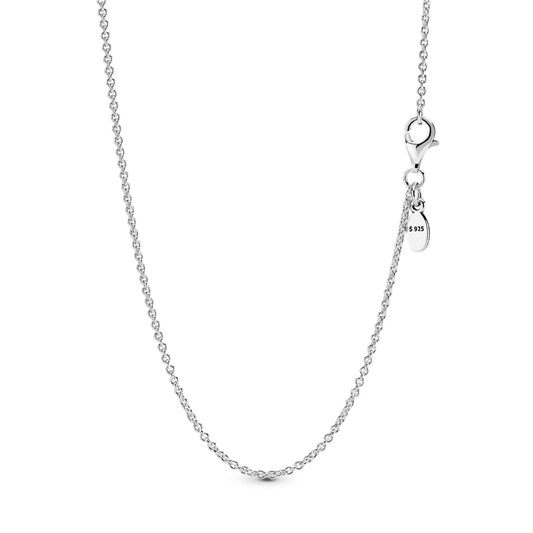 925 Sterling Silver Classic Cable Chain Necklace - DYI