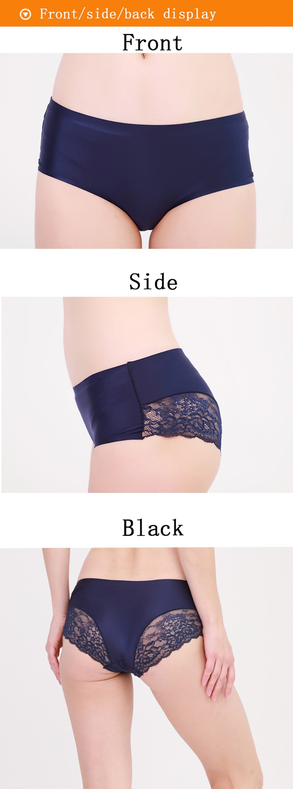 3pcs QUCO Brand sexy Women Underwear