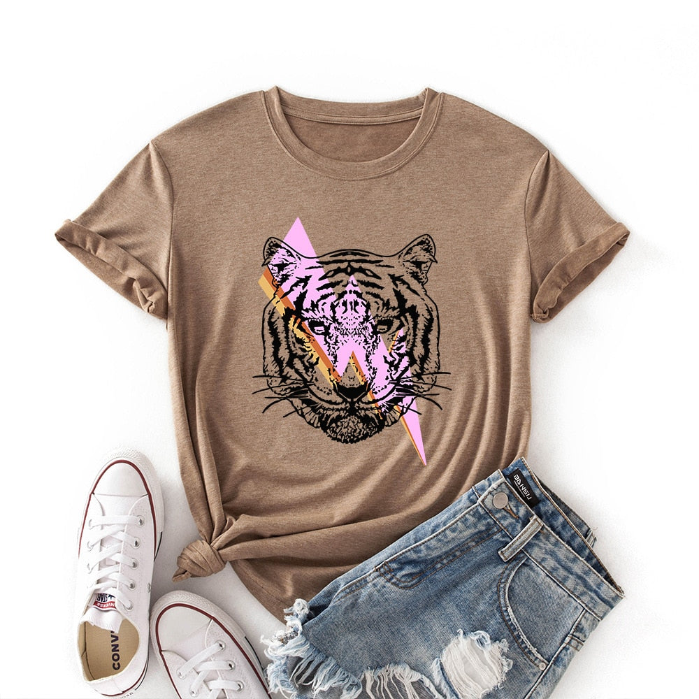 Tiger Graphic T Shirt