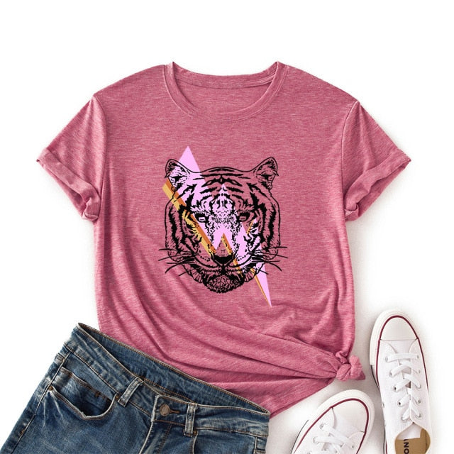 Tiger Graphic T Shirt