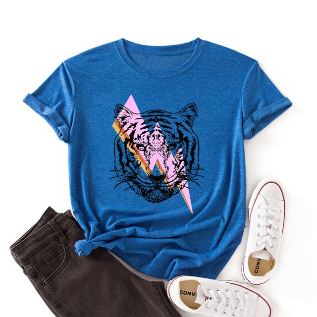 Tiger Graphic T Shirt