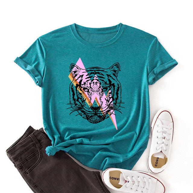 Tiger Graphic T Shirt