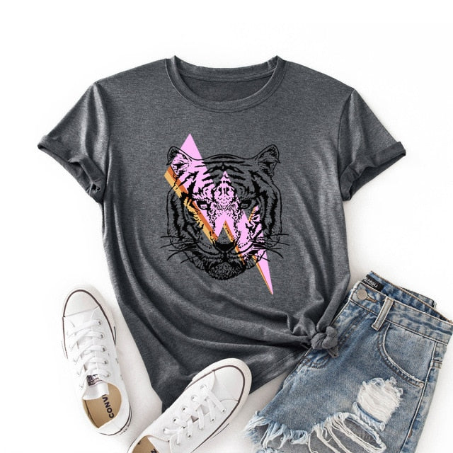 Tiger Graphic T Shirt