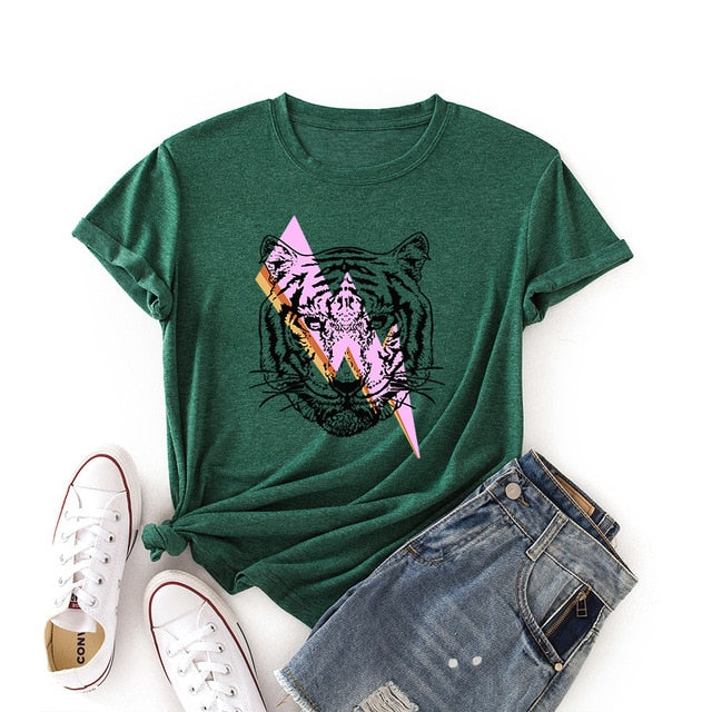 Tiger Graphic T Shirt